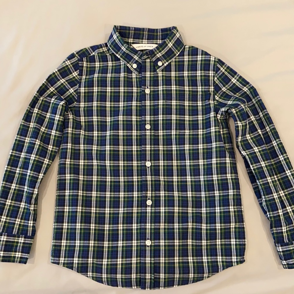 Boys Size 6 Janie and Jack button down shirt, also have in size 4